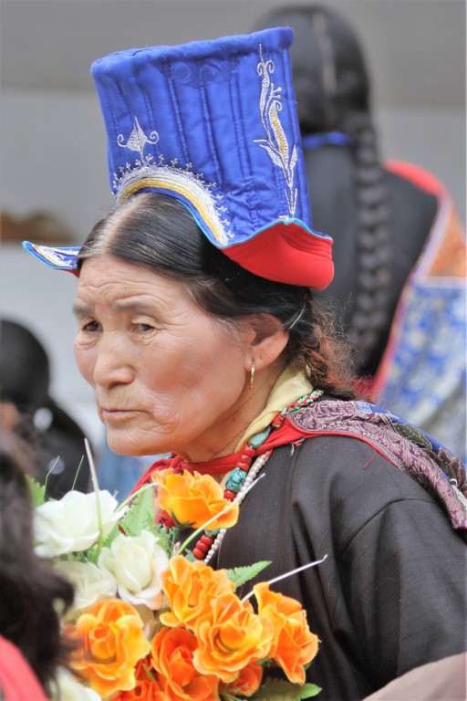 Ladakhifrau in Festracht