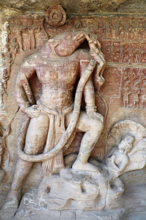 Vishnun asl Eber, Udaygiri Caves