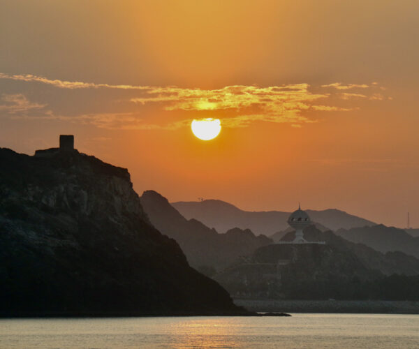 13 Sunset in Muscat