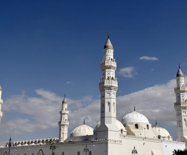 219 Überbau der ersten Moschee von Medina, der Quba Moschee
